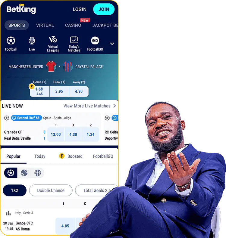 BetKing App Ready to GO